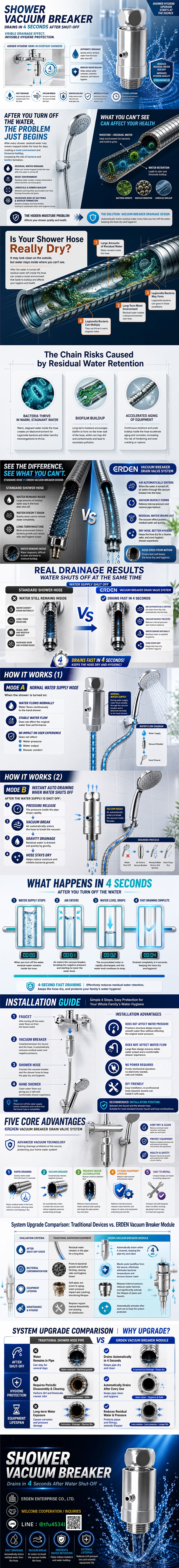 VB22520Shower Vacuum Breaker